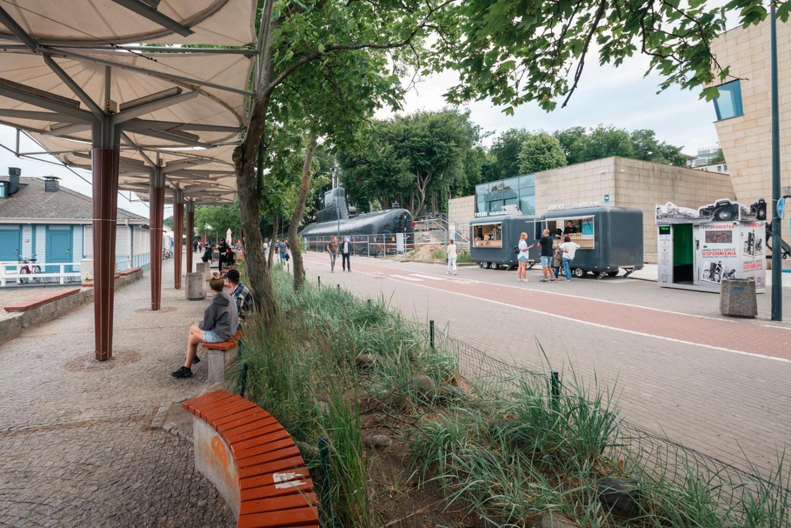 Ferienwohnung Skwer Kosciuszki 2024 Gdynia Exterior foto